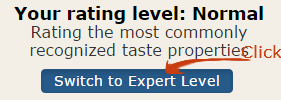 Set expert rating mode